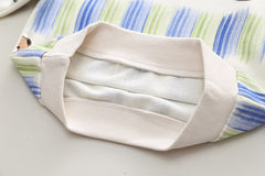 RM0608-20 طقم ولادي قطعتين ( بلوزة قطنية + بنطلون جينز )