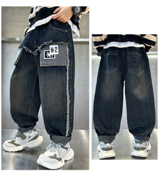 WZH301124-15 بنطلون جينز ستايل