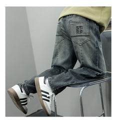 WZH301124-36 بنطلون جينز ولادي