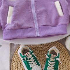 SSN040924-1 طقم شتوي 4 قطع تقيل ( جكيت + فست نفخ + بنطلون + حقيبة)