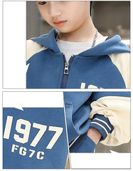 WZS040924-16 طقم سبورت شتوي مبطن فرو بالكامل قطعتين ( جكيت + بنطلون)