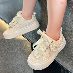 WDY260924-15 حذاء بناتي مورد فخم قالب مريح وطبي للمناسبات والاعياد