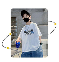 FU14042024-69 طقم ولادي قطعتين( بلوزة + شورت )