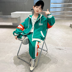 WZ261124-3 ترينج ماركة كوليتي مرتبة  خريفي شتوي ربيعي( جكيت + بنطلون)