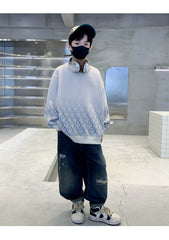 WZH301124-57 طقم ولادي قطعتين ( هودي + بنطلون جينز)