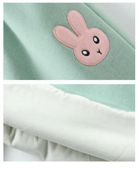 HBC040924-9 طقم بناتي شتوي تقيل مبطن فرو بالكامل 3 قطع ( بلوزة + فست + بنطلون)