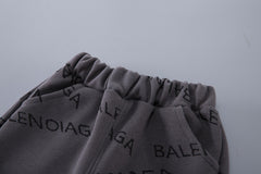 SSX220824-182 طقم ولادي قطن خريفي ربيعي 3 قطع ( جكيت + بلوزة + بنطلون)