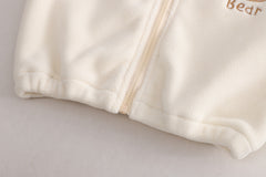 SSX220824-15 بجامة شتوي ولادي بناتي خامة ممتازة غسيل ولبس قطعتين ( جكيت + بنطلون)