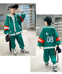 WZ261124-3 ترينج ماركة كوليتي مرتبة  خريفي شتوي ربيعي( جكيت + بنطلون)