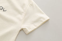 SSX220824-65 طقم ولادي صيفي قطعتين ( بلوزة + شورت)