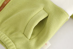 SSX220824-48P طقم ولادي شتوي تقيل مبطن فرو بالكامل قطعتين ( بلوزة + بنطلون)