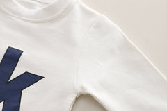 RM0608-15 طقم ولادي 3 قطع ( بلوزة + جكيت + بنطلون جينز )