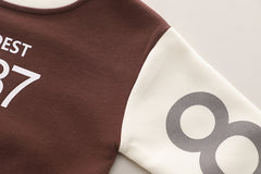 SSX220824-131 ترنج ولادي قطن تقيل دافي ربيعي خريفي قطعتين ( بلوزة+ جكيت)