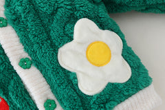 SSX220824-47 بجامة تقيلة جدا بناتي خامة ممتازة غسيل ولبس قطعتين ( جكيت + بنطلون)