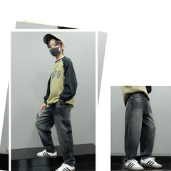 WZH301124-36 بنطلون جينز ولادي