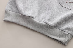 SSX220824-147 ترينج ولادي خريفي ربيعي قطعتين ( بلوزة + بنطلون)