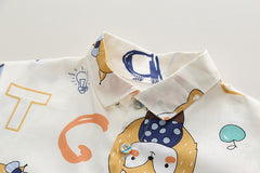 RM231223-18 طقم ولادي قطعتين ( قميص + شورت )