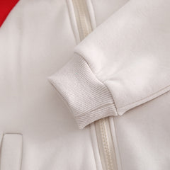 SSX220824-27 طقم ولادي شتوي تقيل مبطن فرو بالكامل قطعتين ( بلوزة + بنطلون)