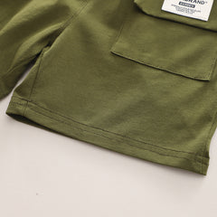 SSX220824-97 طقم صيفي قطعتين ( بلوزة + بنطلون)