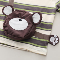 SSX220824-33 طقم صيفي قطعتين ( بلوزة بحقيبة قماش + شورت)