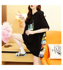 AO0524-12 بلوزة قطنية قصة واسعة