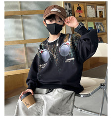 WZH301124-23 هودي قطن دافي