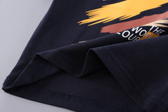 SSX220824-11 طقم قطن صيفي قطعتين ( بلوزة + شورت )