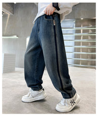 WZH301124-31 بنطلون جينز ولادي