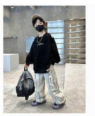 هودي ولادي قطن اصلي ربيعي خريفي. WZH301124-21