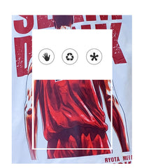 WZH301124-20 بردلة رياضية صيفية ماركة سلام دانك قطعتين ( بلوزة + شورت)