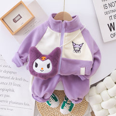 SSN040924-1 طقم شتوي 4 قطع تقيل ( جكيت + فست نفخ + بنطلون + حقيبة)