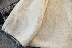 SSX220824-16 كبود شتوي مبطن فرو تقيل من جوا