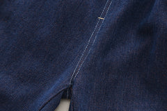 SSX220824-141 طقم جينز 3 قطع ( جكيت + بلوزة + بنطلون )