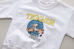 SSX220824-161 طقم ولادي 3 قطع ( بلوزة + فست جينز + بنطلون جينز)