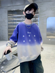 WZH301124-5 هودي ولادي قطن دافي