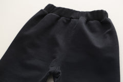 SSN040924-29 طقم بناتي قطن دافي خريفي ربيعي قطعتين ( بلوزة + بنطلون)