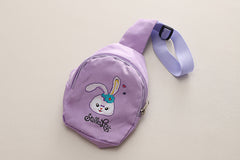 SSN040924-7 طقم بناتي قطن دافي خريفي ربيعي 3 قطع ( جكيت + بنطلون + حقيبة )