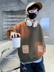 WZH301124-6 هودي ولادي قطن دافي