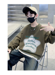 WZH301124-7 هودي قطن ربيع خريفي دافي أصلي