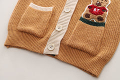 SSX220824-162 طقم 3 قطع ( فست صوف + بلوزة قطنية + بنطلون جينز)