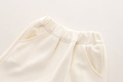 SSN040924-16 طقم صيفي قطن قطعتين ( بلوزة + بنطلون )