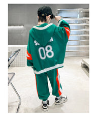 WZ261124-3 ترينج ماركة كوليتي مرتبة  خريفي شتوي ربيعي( جكيت + بنطلون)