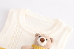 AS-2589B طقم ولادي 3 قطع ( فست صوف + قميص مصوف + بنطلون جينز )