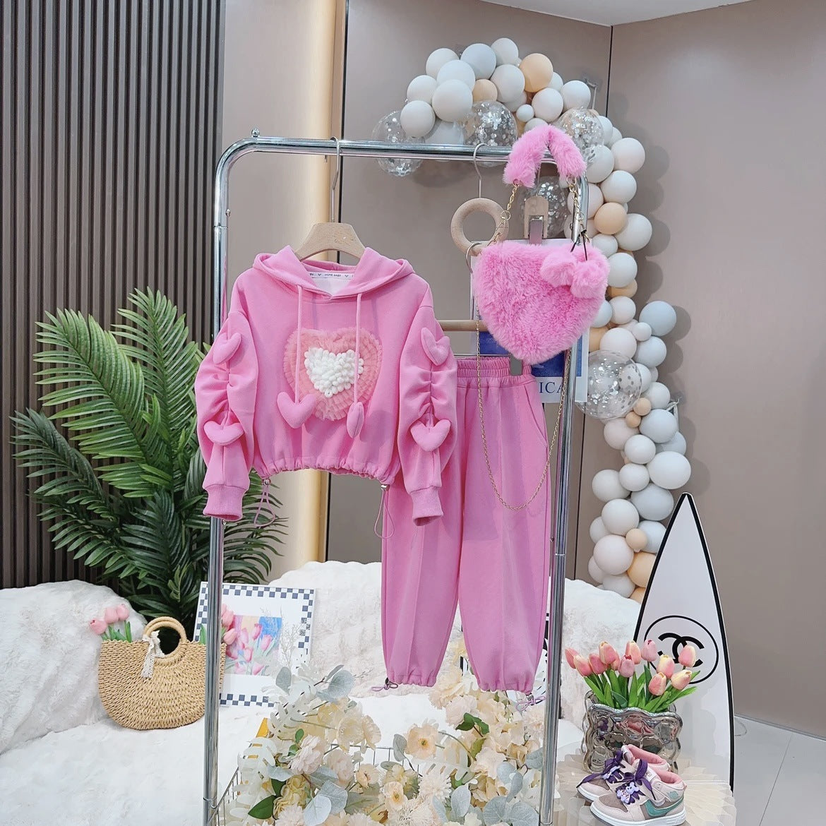 WZH191124-6 طقم قطعتن ( بلوزة + بنطلون)