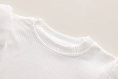 SSN040924-46 طقم جينز بناتي خريفي ربيعي 3 قطع ( بلوزة صوف + بلوزة قطنية + بنطلون جينز )