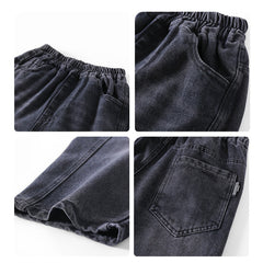 WZH301124-35 بنطلون جينز ولادي