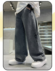 WZH301124-43 بنطلون جينز ولادي