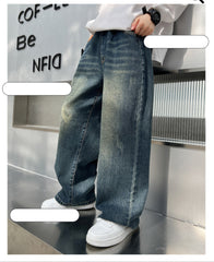 WZH301124-39 بنطلون جينز ولادي