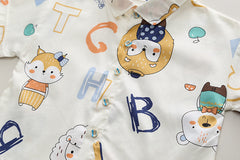 RM231223-18 طقم ولادي قطعتين ( قميص + شورت )