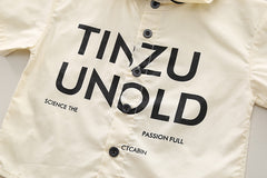 SSX220824-5 طقم ولادي 3 قطع ( قميص + شورت + جرافة )